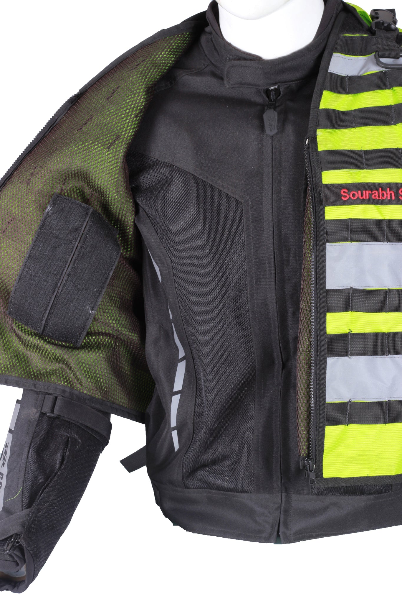 Ride Marshall Series Tactical Modular High Visibility Vest  invictustouringgears